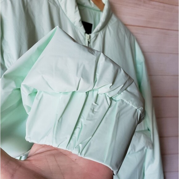 RAINS Fuse Bomber Jacket Mineral Water Repellent Nylon Lightweight Unisex XL - Picture 8 of 16